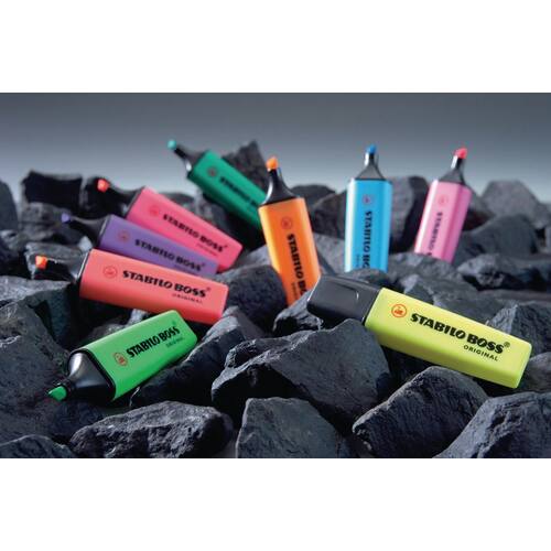 STABILO Boss Text-Marker, Blau Artikelbild Secondary2 L