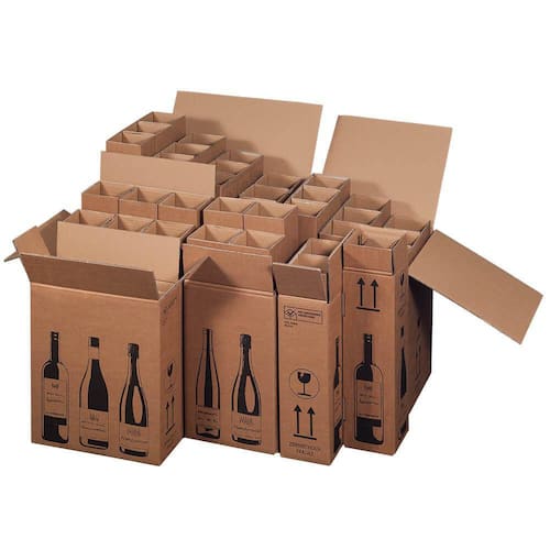 Smartbox Pro Flaschenversandkarton für 12 Flaschen, 5 Stück Artikelbild Secondary2 L