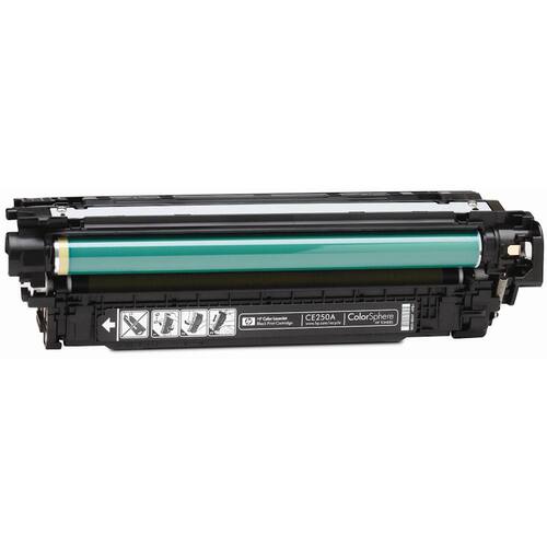 HP Original Toner, HP 504A, CE250A, Schwarz Artikelbild Secondary1 L