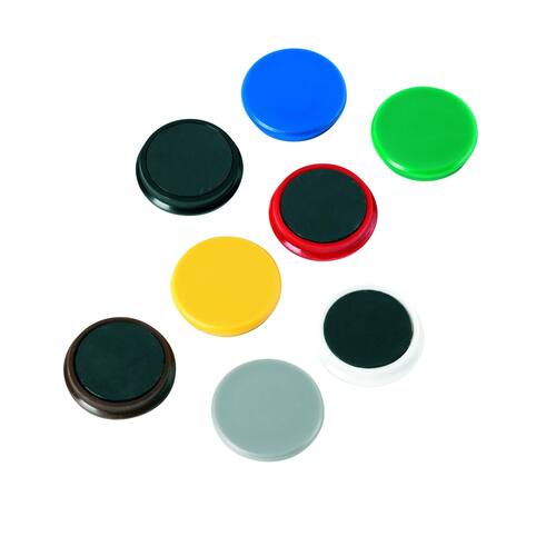 ALCO Magnet, rund, ø: 32 mm, 7 mm, Haftkraft: 800 g, grün, 1 Stück Artikelbild Secondary1 L