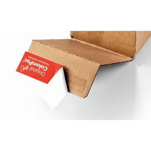 ColomPac Versandverpackung 4eckig, Planversandbox, Versandhülse, mit Haftklebeverschluss und Aufreißfaden, 430x108x108mm (A2), Braun, 10 Stück pro Packung, 3 Packungen Artikelbild Secondary1 L