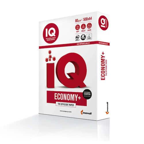 IQ economy+ Kopierpapier, A4, 80g/m², 500 Blatt Artikelbild Secondary1 L