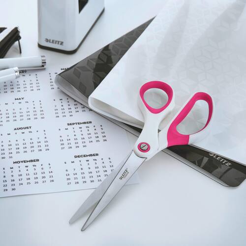 Leitz Büroschere WOW pink 20,5 cm, 1 Stück Artikelbild Secondary4 L