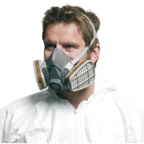 Halvmaske 3M 6200 gjenbrukbar str.M produktbilde Secondary1 L
