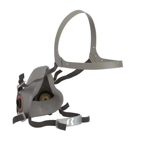 Halvmaske 3M 6200 gjenbrukbar str.M produktbilde Secondary3 L