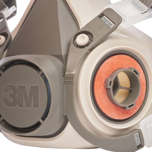 Halvmaske 3M 6200 gjenbrukbar str.M produktbilde Secondary6 L