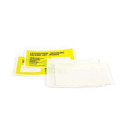 docuFIX® Dokumententasche aus Pergamin, ohne Druck, 228x162mm, weiß/transparent, 1000 Stück Artikelbild Secondary1 L