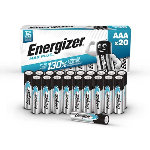 Energizer Batterie Max Plus, Micro, AAA, 20 Stück Artikelbild