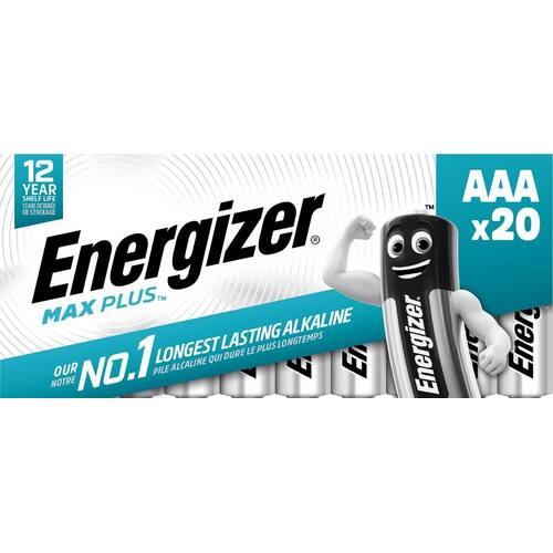 Energizer Batterie Max Plus, Micro, AAA, 20 Stück Artikelbild Secondary3 L