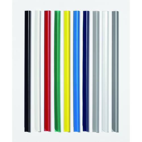 Durable Klemmschienen, A4, geeignet für 40 - 100 Blatt, farblos, 25 Stück/Packung Artikelbild Secondary1 L