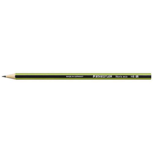 Staedtler Bleistift Noris eco, 2B, Schaftfarbe: schwarz/grün, 12 Stück Artikelbild Secondary1 L