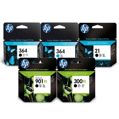 HP Original Tintenpatrone HP 300 Kombi-Pack, CN637EE, Druckerpatrone, Tintenpatrone, Schwarz + 3-farbig, 2 Patronen in einer Packung Artikelbild Secondary2 L