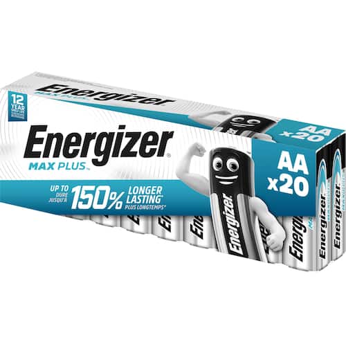 Energizer Batterie Max Plus, Mignon, AA, 20 Stück Artikelbild Secondary2 L