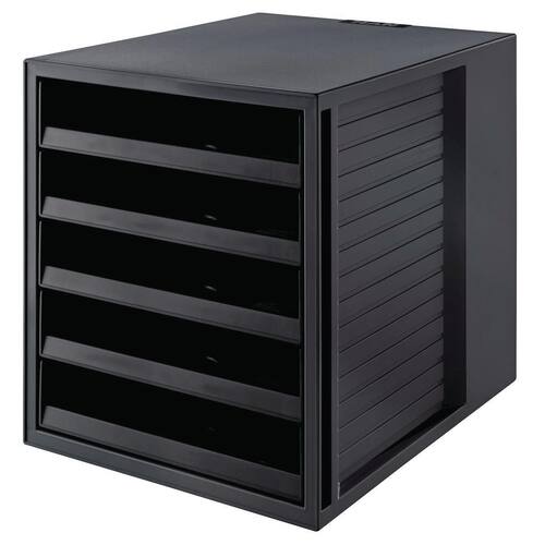 Han Schrank-Set 5 Laden offen Schwarz Artikelbild Secondary3 L