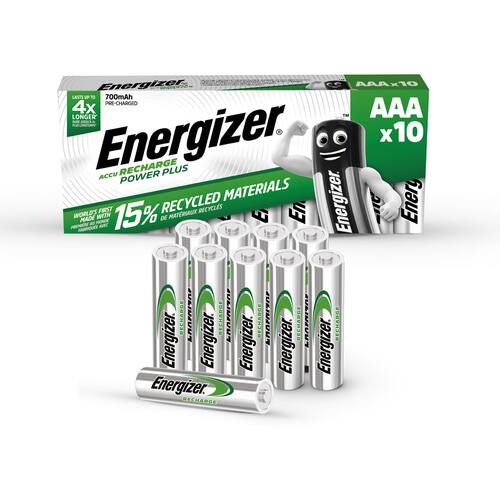 Energizer Power Plus Akku Micro, AAA, 1,2V, 700mAh, 10 Stück Artikelbild