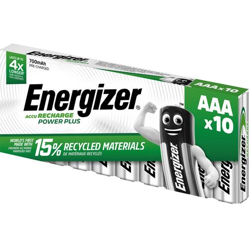 Energizer Power Plus Akku Micro, AAA, 1,2V, 700mAh, 10 Stück Artikelbild Secondary1 L