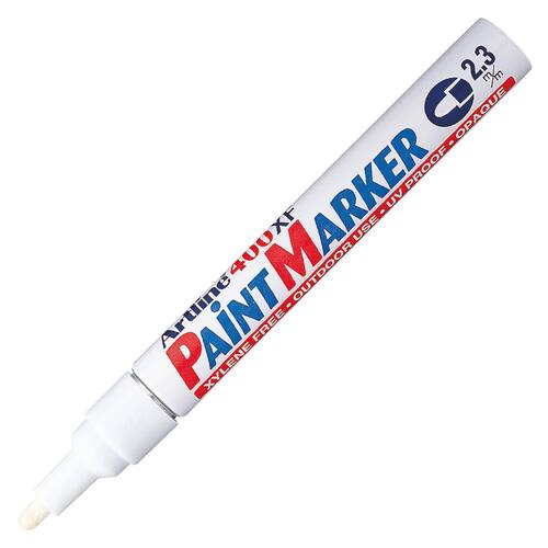 Artline Märkpenna Rund 400XF Paint vit produktfoto
