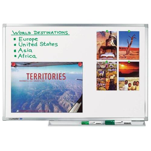 Legamaster Whiteboard Professional, emailliert, Schreibtafel, weiss, 120x90cm, 1 Stück Artikelbild Secondary1 L