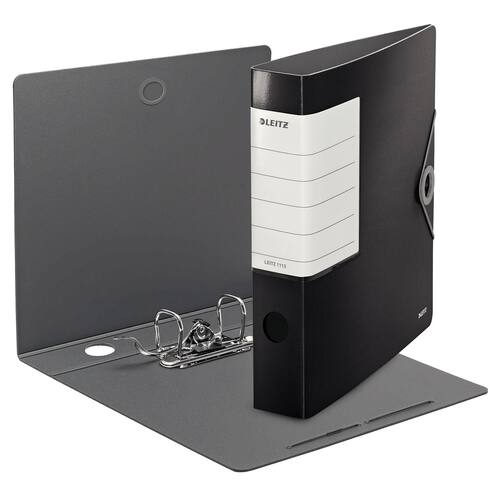 Leitz Qualitäts-Ordner Solid 62mm, PP-Ordner, schwarz, Polyfoam, 1 Stück Artikelbild Secondary4 L