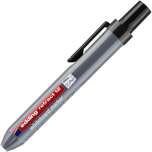 edding Whiteboard-Marker 12 retract, Schwarz Artikelbild