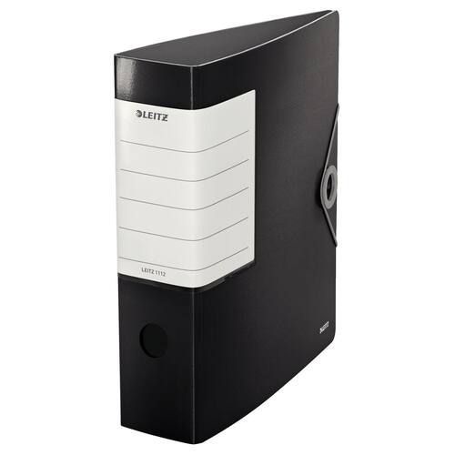 Leitz Qualitäts-Ordner Solid 82mm, PP-Ordner, schwarz, Polyfoam, 1 Stück Artikelbild