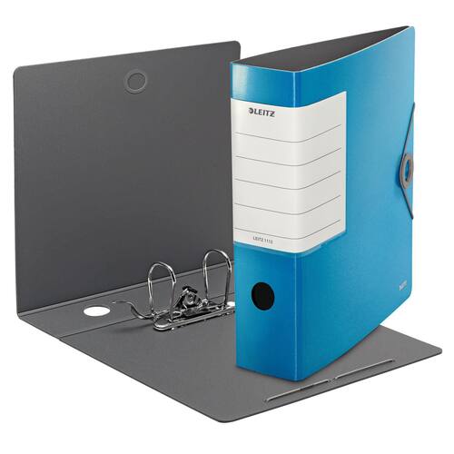 Leitz Qualitäts-Ordner Solid 82mm, PP-Ordner, hellblau, Polyfoam, 1 Stück Artikelbild Secondary5 L