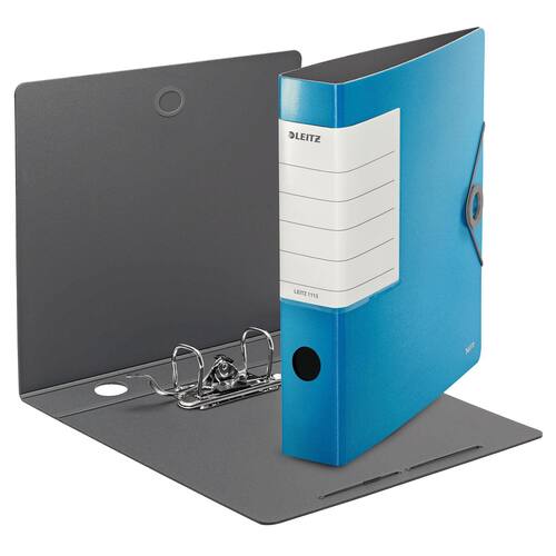 Leitz Qualitäts-Ordner Solid 62mm, PP-Ordner, hellblau, Polyfoam, 1 Stück Artikelbild Secondary5 L