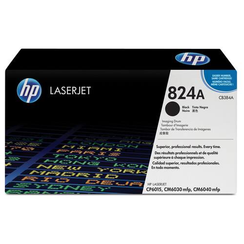 HP Original Bildtrommel, HP 824A, CB384A, Schwarz Artikelbild