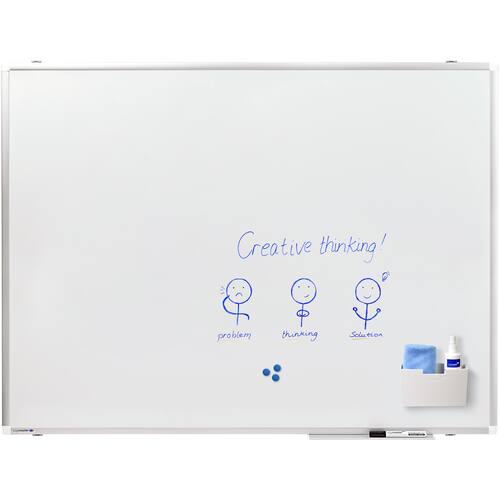 Legamaster Whiteboard Premium Plus, emailliert, Schreibtafel, weiß, 120x90cm, 1 Stück Artikelbild Secondary3 L