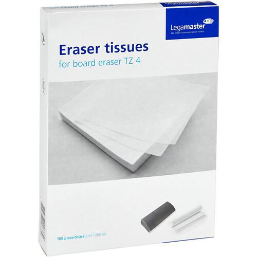 Legamaster Löschpapier, Nachfüllung, für Schreibtafeln (100 Stück) Artikelbild Secondary8 L
