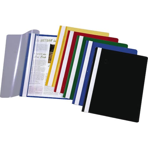 Hurtighefter STAPLES A4 m/mek. rød (25) produktbilde Secondary3 L