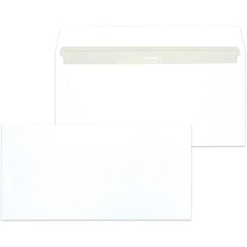 Lyreco Briefumschlag, ohne Fenster, selbstklebend, DIN lang, 220x110mm, 80g/m², weiß, 100 Stück Artikelbild