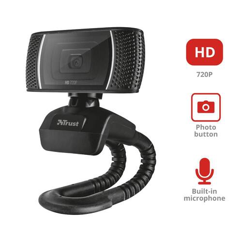 Trust Webbkamera Trino HD produktfoto Secondary6 L