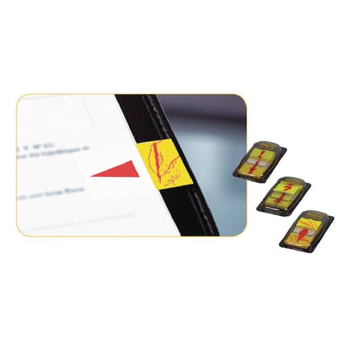 Post-it® Index-Haftstreifen 680-31 Unterschrift, gelb, 25,4x43,2 mm Artikelbild Secondary1 L