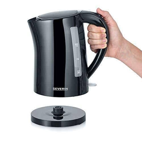 Severin elektrischer Wasserkocher WK 3381, 2200 Watt, 1500ml Füllmenge, schwarz, 1 Stück Artikelbild Secondary1 L
