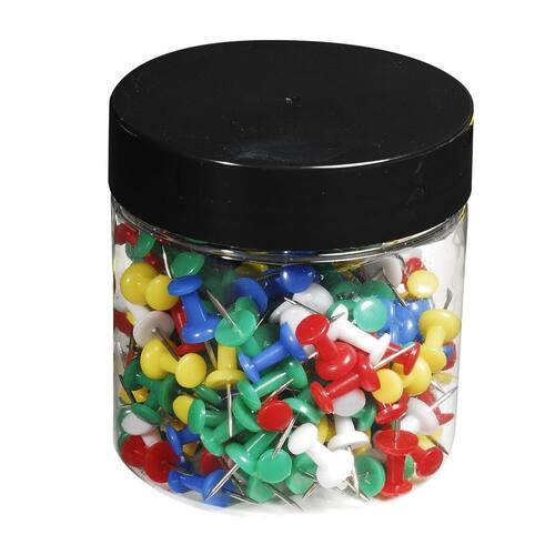 Exacompta Kartnål 10mm sort.färg produktfoto Secondary1 L