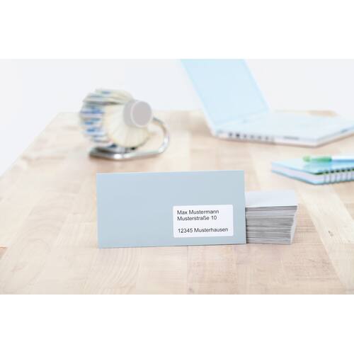 Herma Inkjet-, Laser- und Kopieretiketten, weiß,  99,1x38,1mm, 1400 Stück Artikelbild Secondary1 L