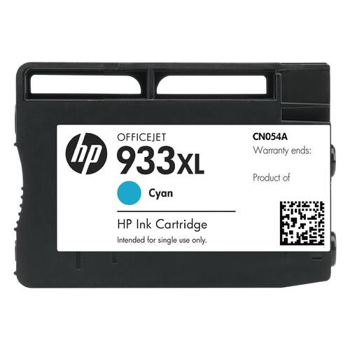 HP Original Tintenpatronen, HP 933 XL, CN054AE, Cyan Artikelbild Secondary1 L