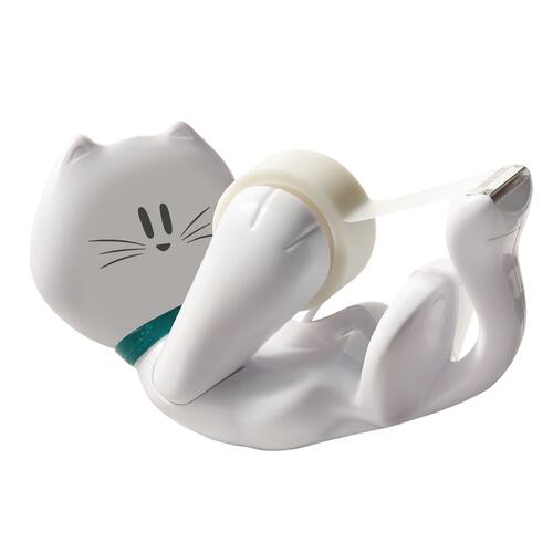 Scotch® Tejphållare Magic™ kattformad med 1 rulle Magic™-tejp 19mmx8,89m produktfoto