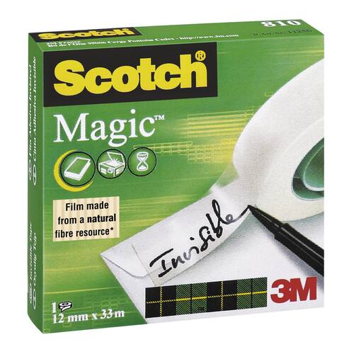 Scotch® Klebeband Magic™ Klebeband 12mmx33m, unsichtbar Artikelbild Secondary3 L