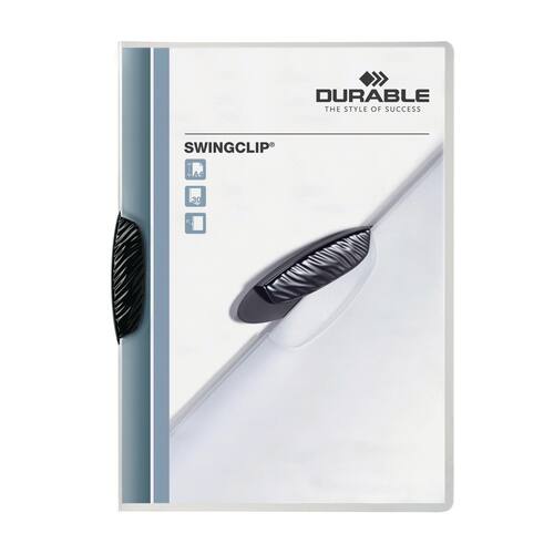 Durable Klemmmappe Swingclip A4 Clip Schwarz Artikelbild Secondary1 L