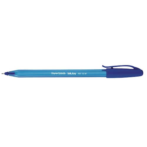 Paper Mate InkJoy 100 Kugelschreiber mit Kappe, M, blau Artikelbild Secondary1 L