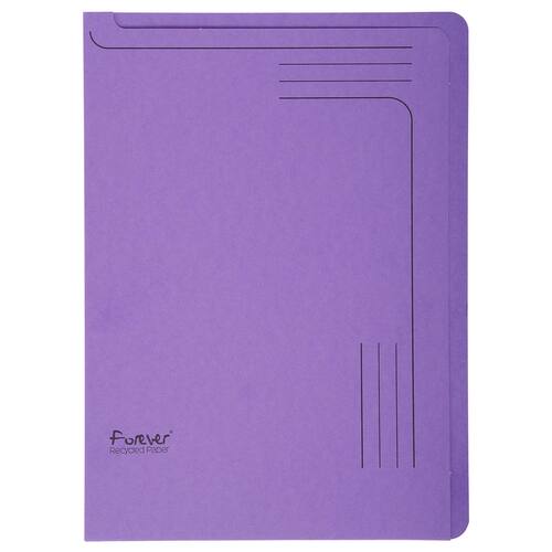 Exacompta Mapp 1-klaff 160g sorterade färger produktfoto Secondary1 L