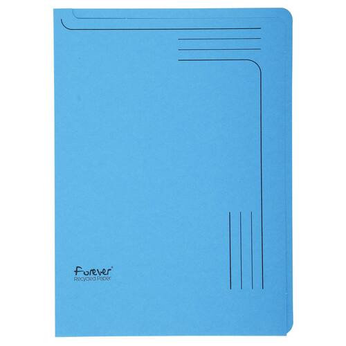 Exacompta Mapp 1-klaff 160g sorterade färger produktfoto Secondary3 L