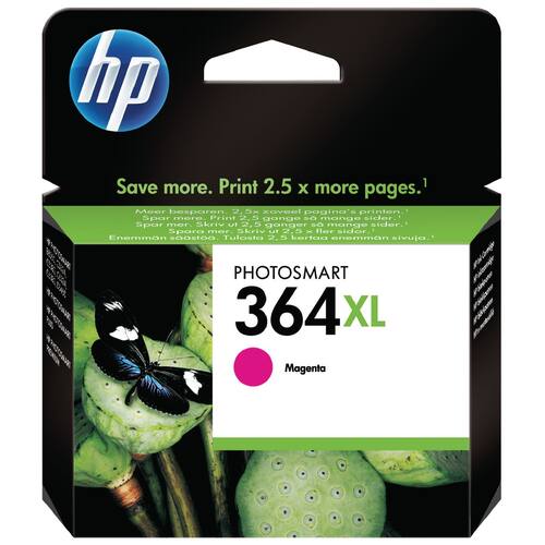 HP Original Tintenpatronen, HP 364 XL, CB324EE, Magenta Artikelbild