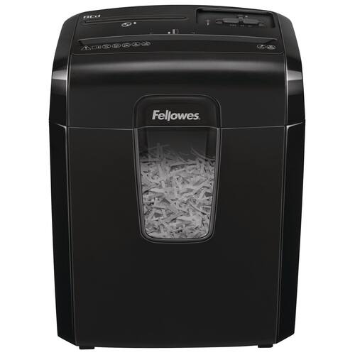 Fellowes Aktenvernichter Powershred 8-Cd, Shredder, Reißwolf, schwarz, Partikelschnitt, Sicherheitsstufe: P-4, 1 Stück Artikelbild Secondary4 L