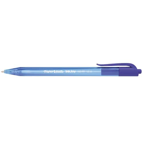 Paper Mate InkJoy 100 Kugelschreiber mit Druckmechanik, M, blau Artikelbild Secondary1 L