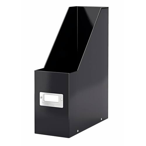 Leitz Stehsammler Click & Store WOW, Hartpappe, Einsteckrückenschild, mit Griffloch, A4, 103x253x330mm, schwarz, 1 Stück Artikelbild
