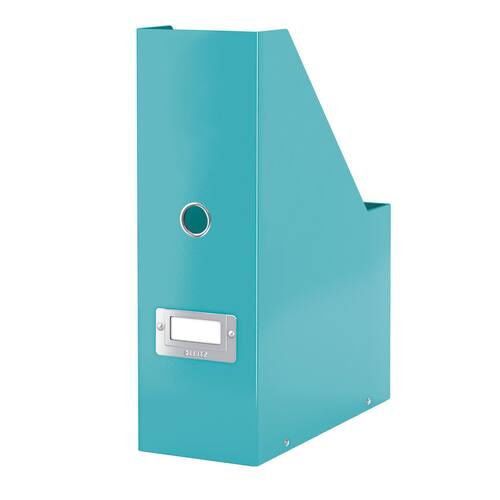 Leitz Stehsammler Click & Store WOW, Hartpappe, Einsteckrückenschild, mit Griffloch, A4, 103x253x330mm, eisblau, 1 Stück Artikelbild Secondary3 L