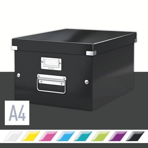 Leitz Click & Store Ablage- und Transportbox, A4, schwarz, 1 Stück Artikelbild Secondary6 L